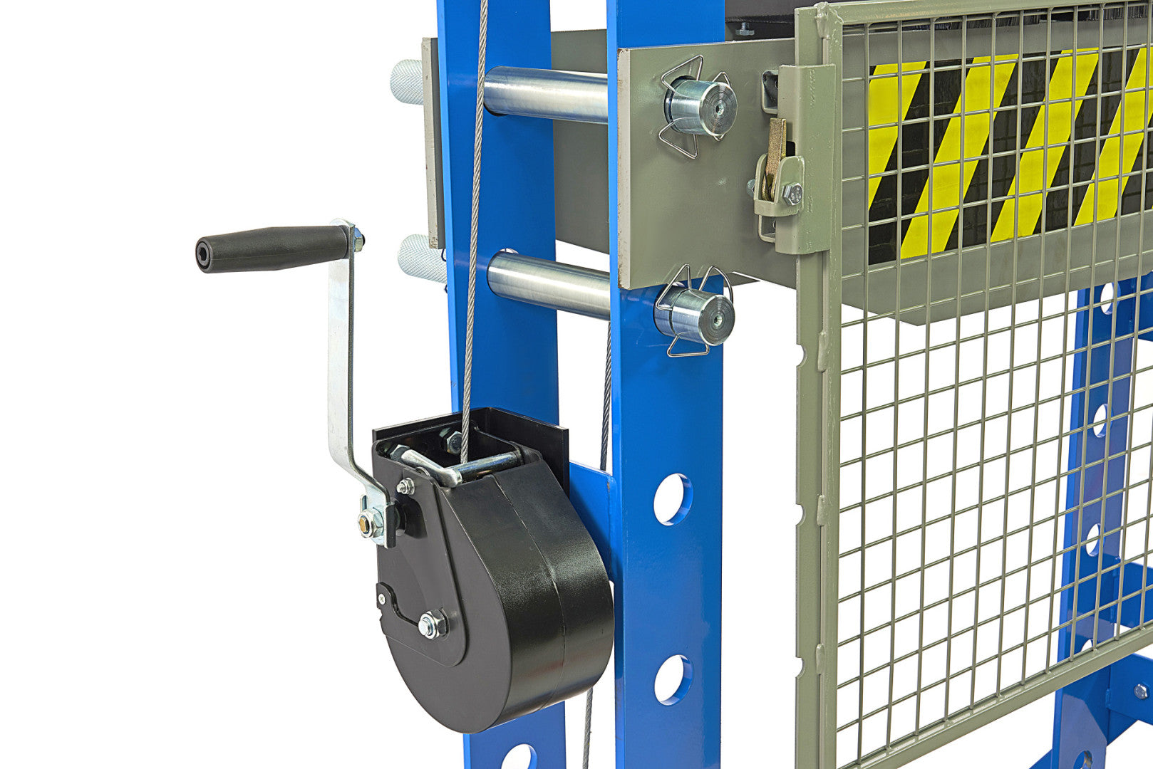 Stojanový hydropneumatický lis s ochranou 50t