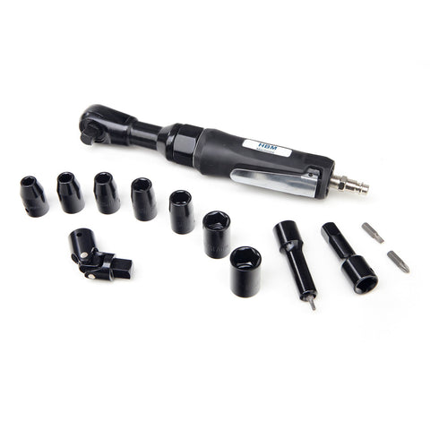 Sada pneumatickej račne s nástrčnými hlavicami 1/2 17 kusov 9-19 mm hbm machines