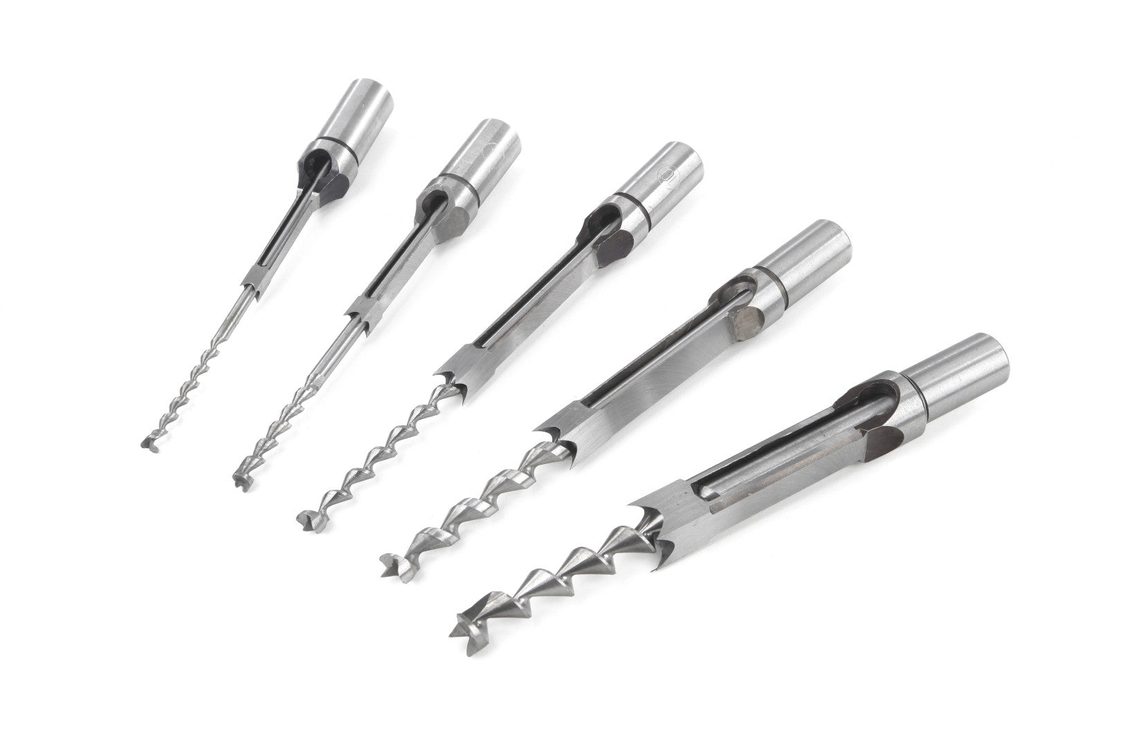 Sada 5ks štvorcových vrtákov do dreva HBM Machines Holandsko
