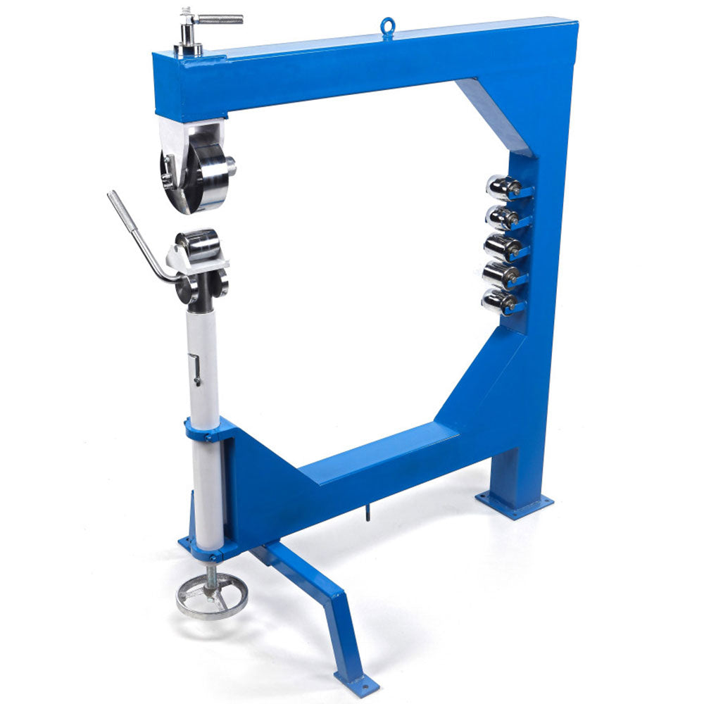 Stroj na tvarovanie plechu - anglické koleso HBM model 2