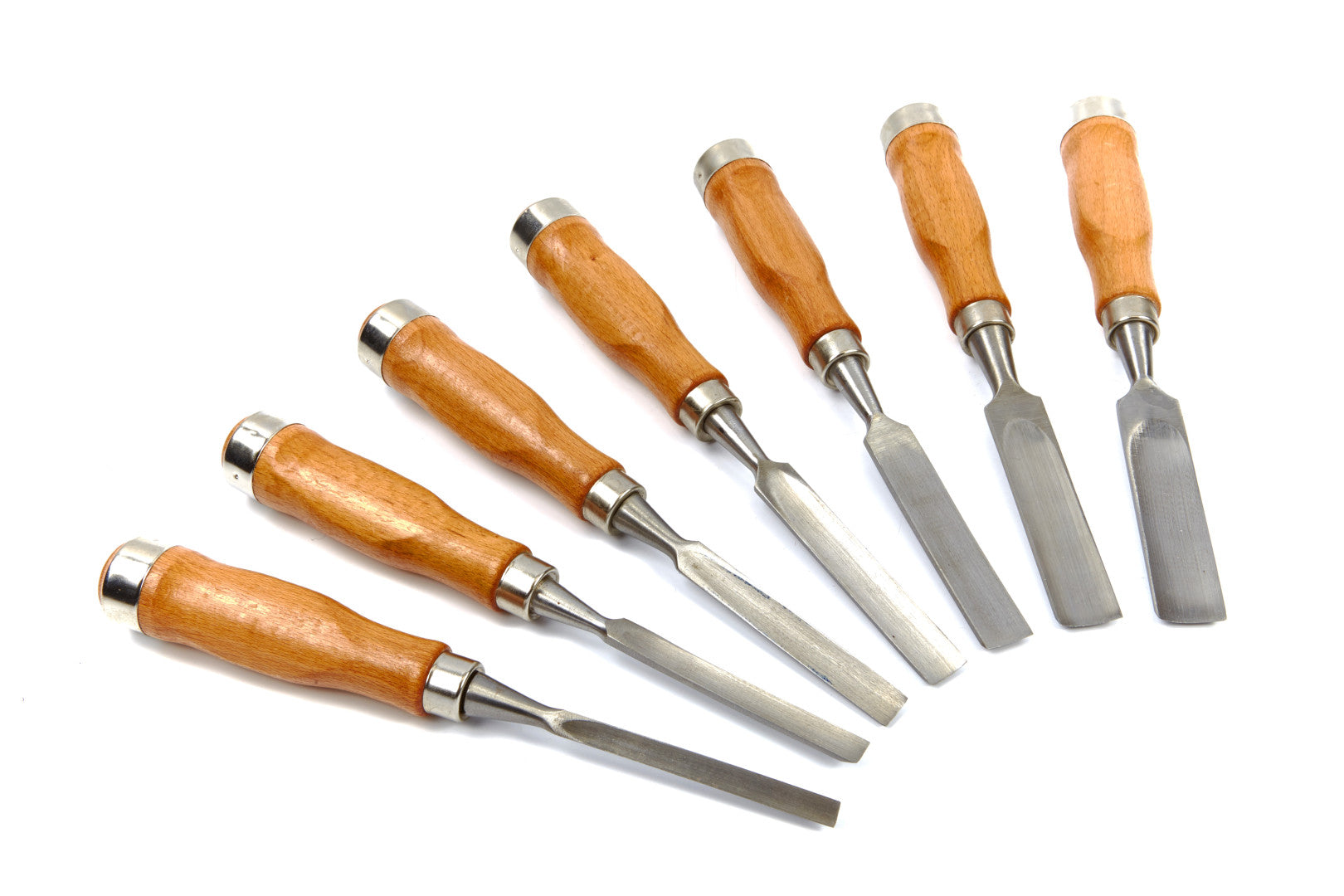 Sada 7 sekáčov - dlát do dreva, 280mm HBM