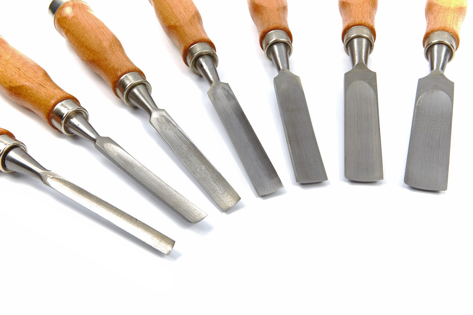 Sada 7 sekáčov - dlát do dreva, 280mm HBM