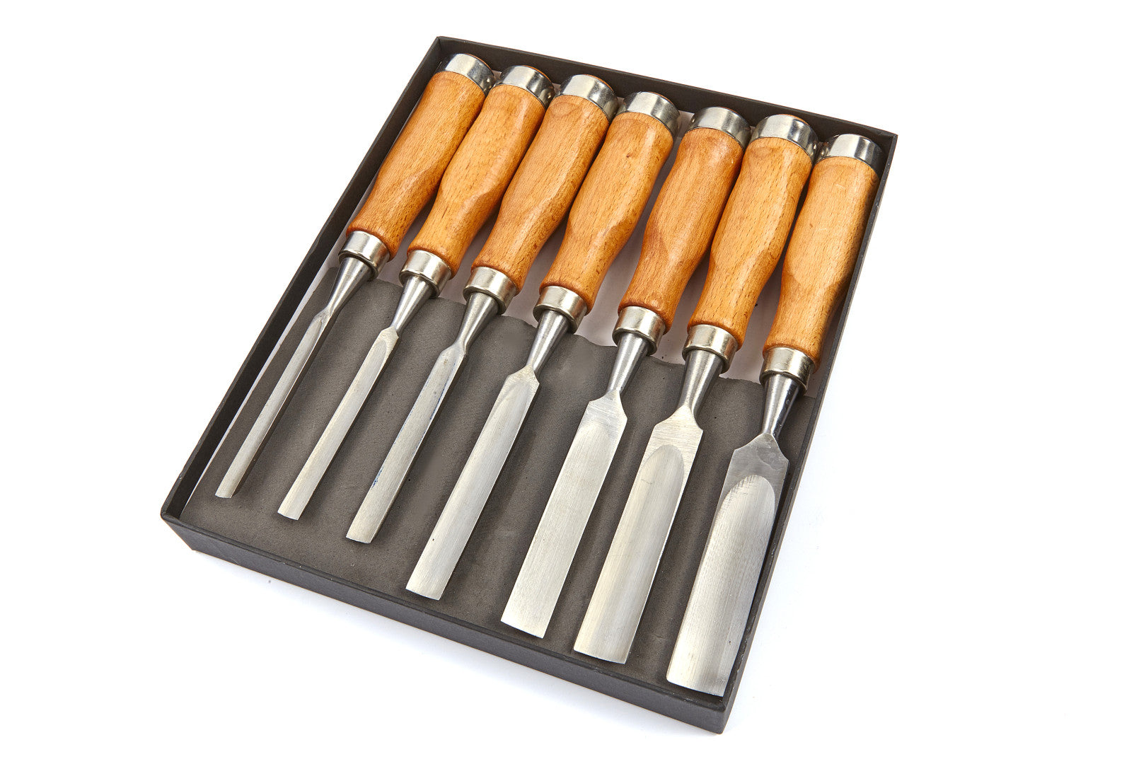 Sada 7 sekáčov - dlát do dreva, 280mm HBM