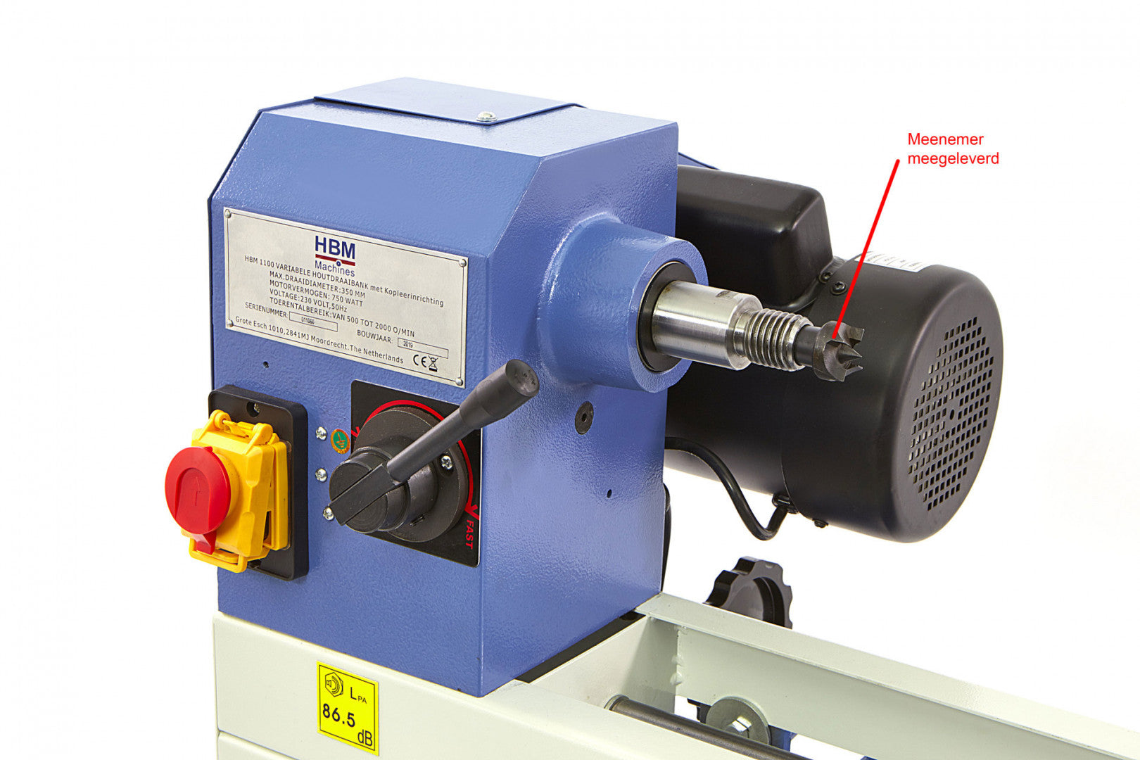 Sústruh na drevo s kopírovacím zariadením hbm 1100 750 w 230 v