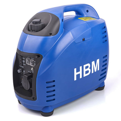 Invertorový benzínový generátor - elektrocentrála 1500W / 1,5kW HBM