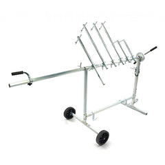 Univerzálny otočný lakovací stojan so 6 ramenami HBM Machines Holandsko