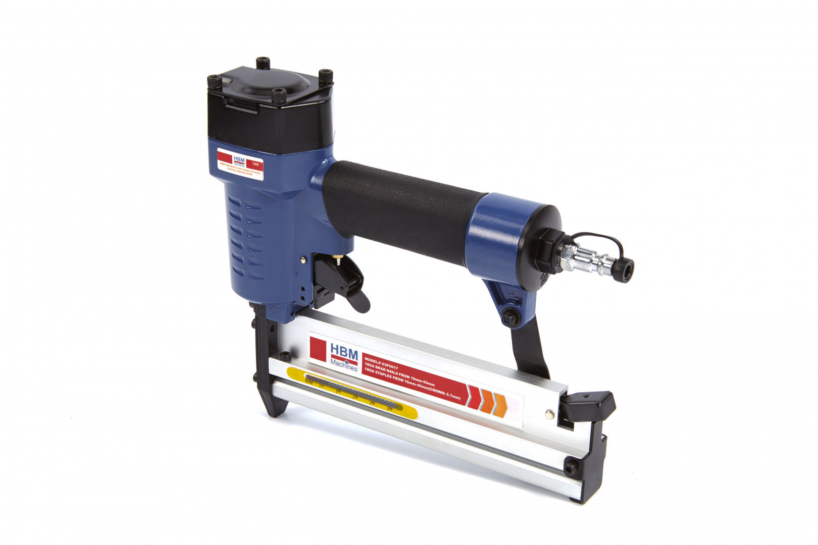 Pneumatická sponkovačka/klincovačka 2v1 HBM