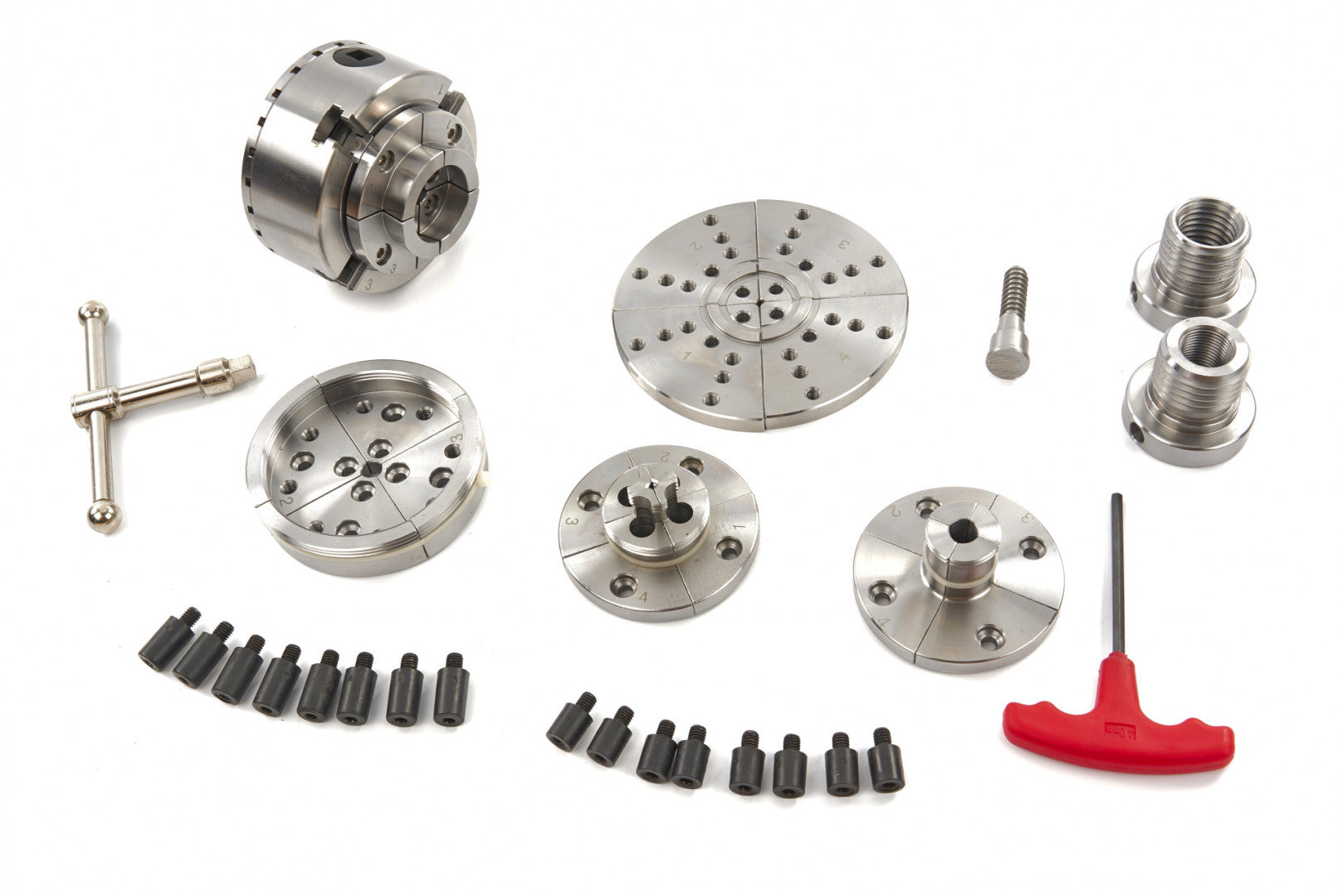 Sada profesionálnych skľučovadiel na sústruh na drevo 95 mm hbm