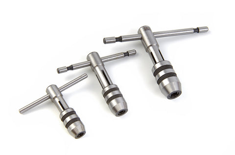 Sada držiakov na nástroje - závitníky, 3ks, M1,6 - M4, M4 - M6,3, M4,5 - M8 HBM Machines Holandsko