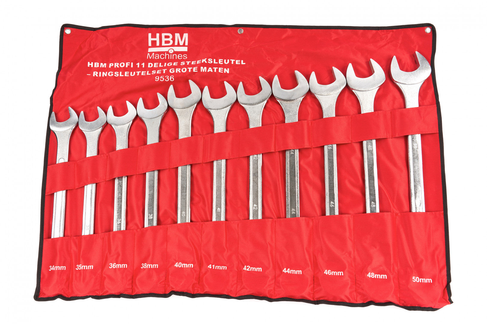 Sada kombinovaných očko-plochých kľúčov 34 - 50mm