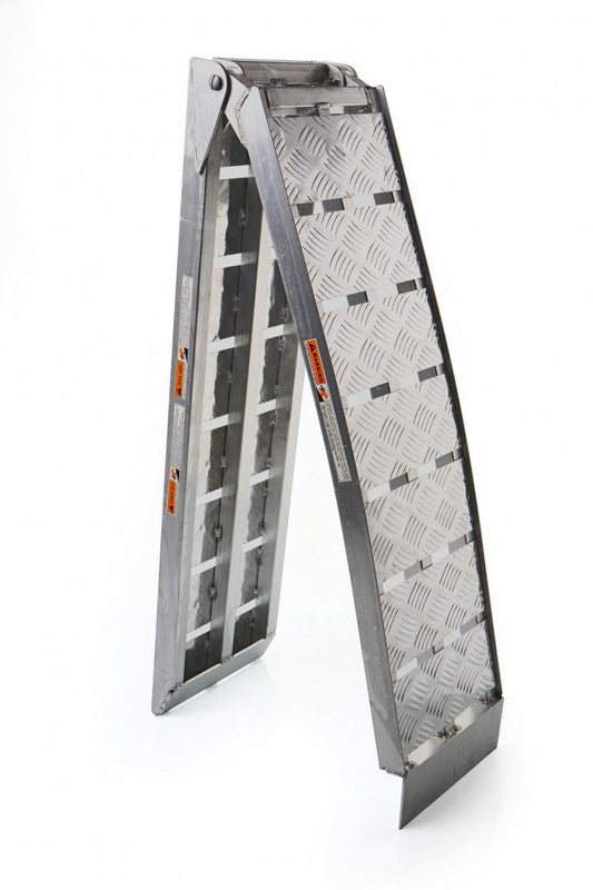 Skladacia hliníková nájazdová rampa, prenosná 680kg 225cm HBM Holandsko