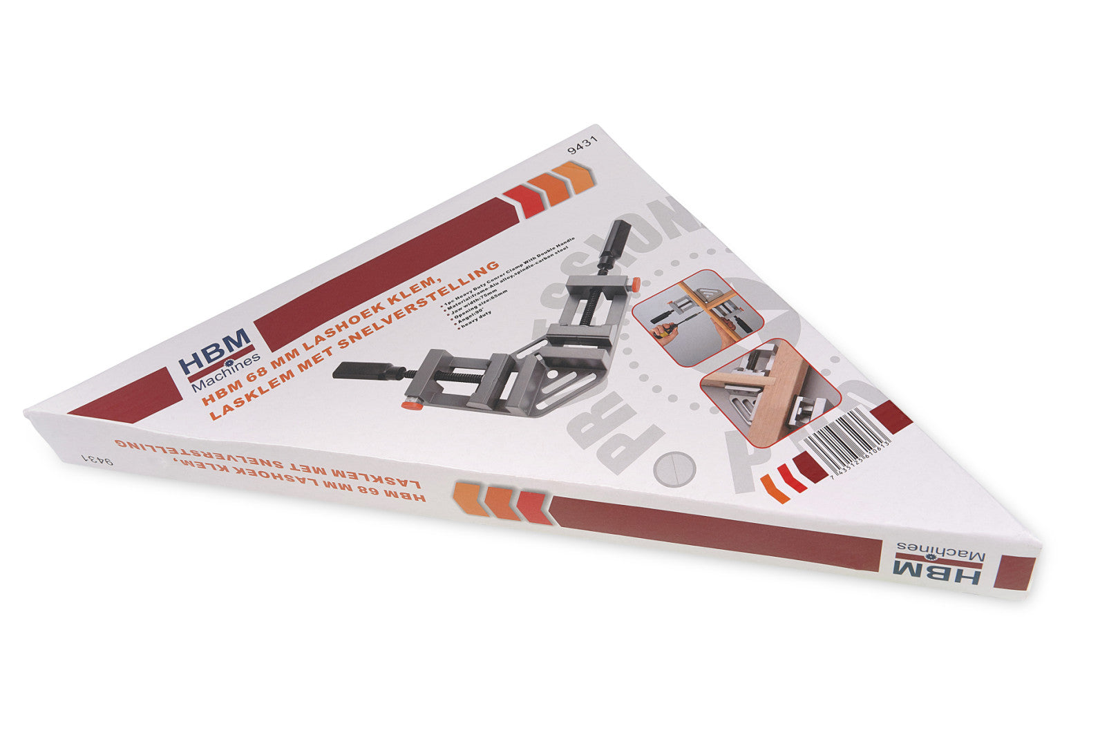 Zvárací zverák na 90 stupňov 68 mm model 1