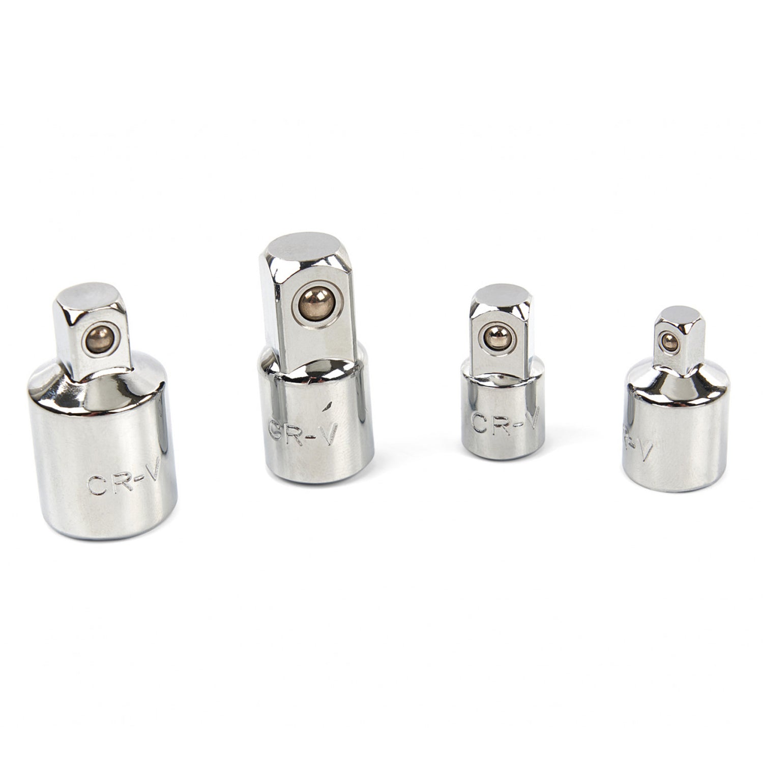 Sada adaptérov 4 kusy 1/4''- 3/8'', 3/8'' - 1/4'', 3/8'' - 1/2'', 1/2'' - 3/8'' HBM Machines Holandsko