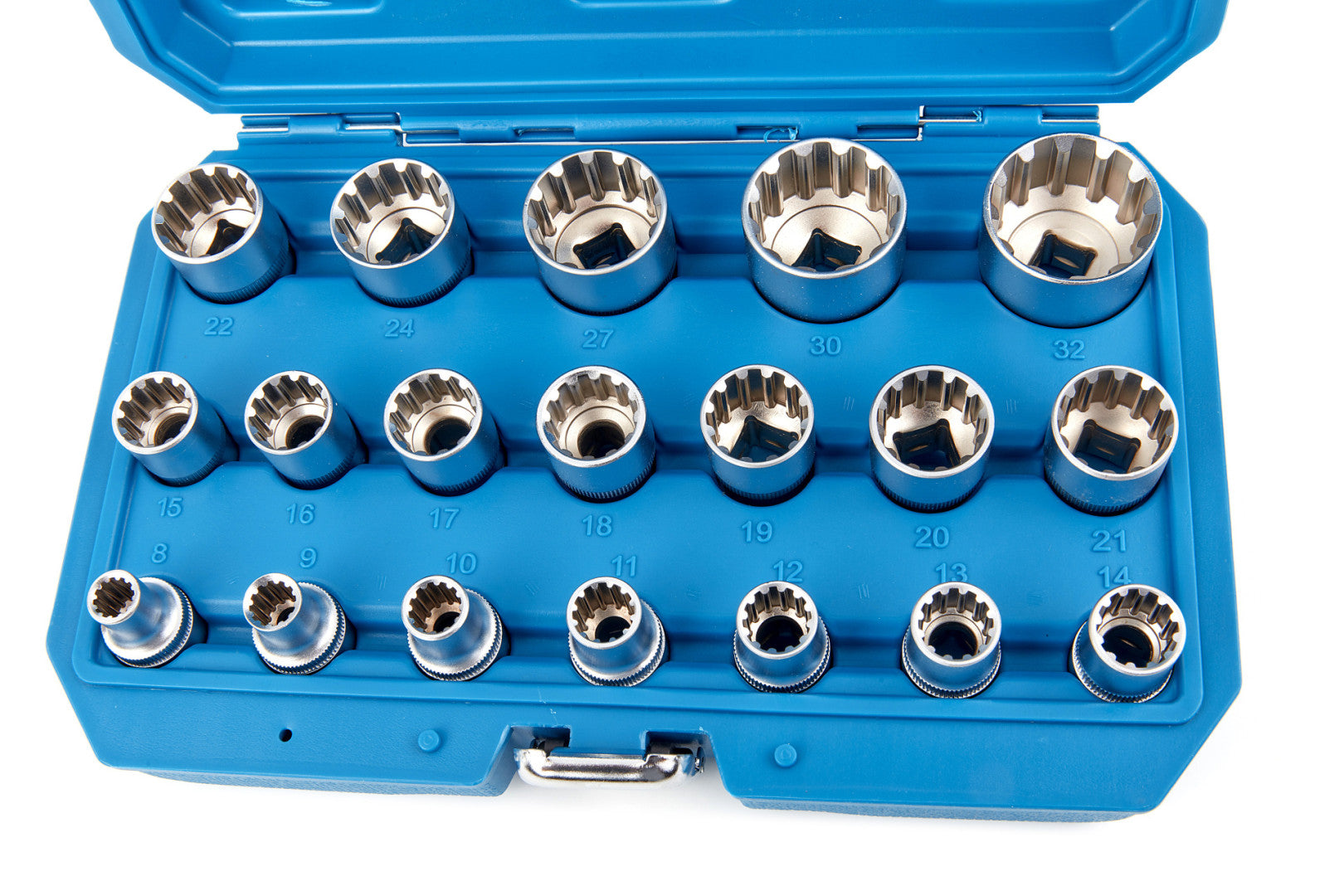 Sada nástrčiek vario plus multilock, 12-hran, 1/2, 8–32 mm, 19 kusov hbm machines holandsko