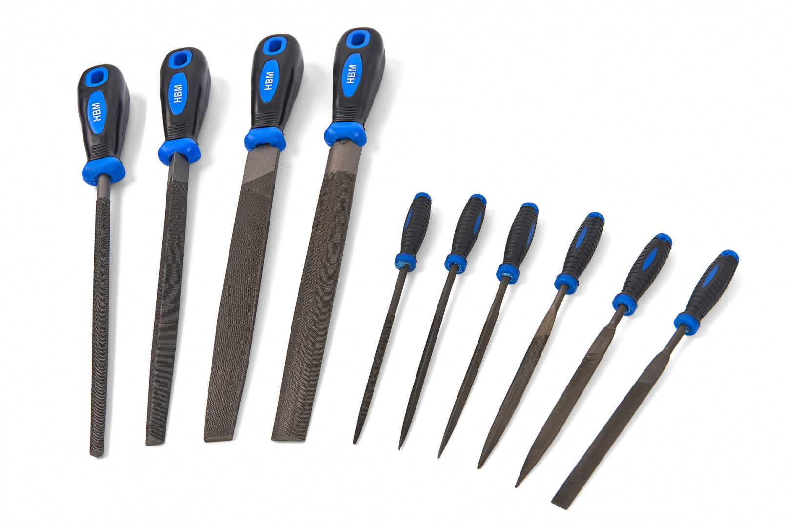 Súprava pilníkov 200 mm 10 kusov hbm