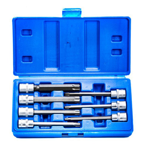 Sada extra dlhých torx bitov 3/8 7 kusov