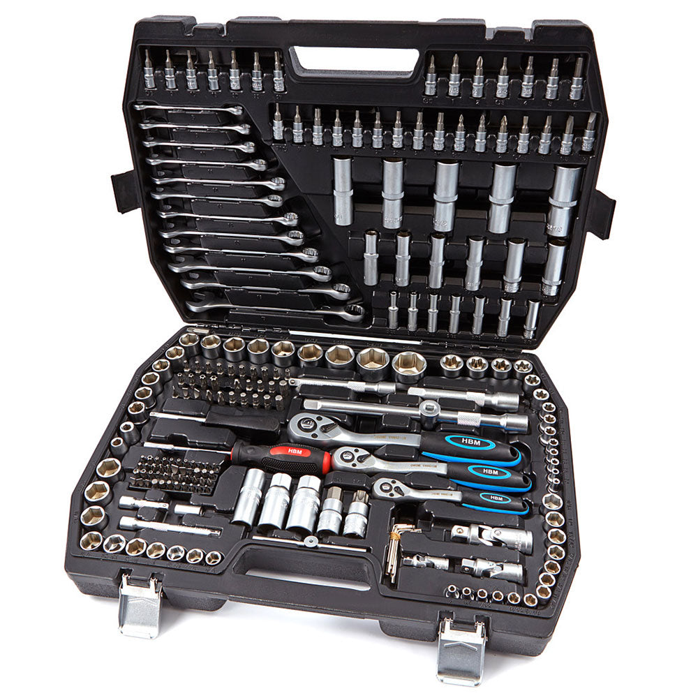 Súprava náradia - Gola sada v palcoch 216ks HBM