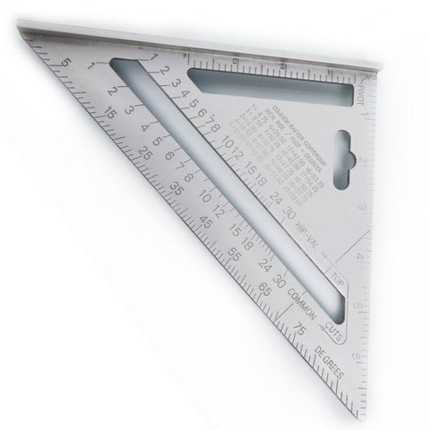 Trojuholníkové meracie pravítko z hliníka – HBM