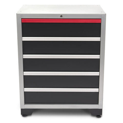 Dielenská skrinka s 5 zásuvkami - šuflíkmi