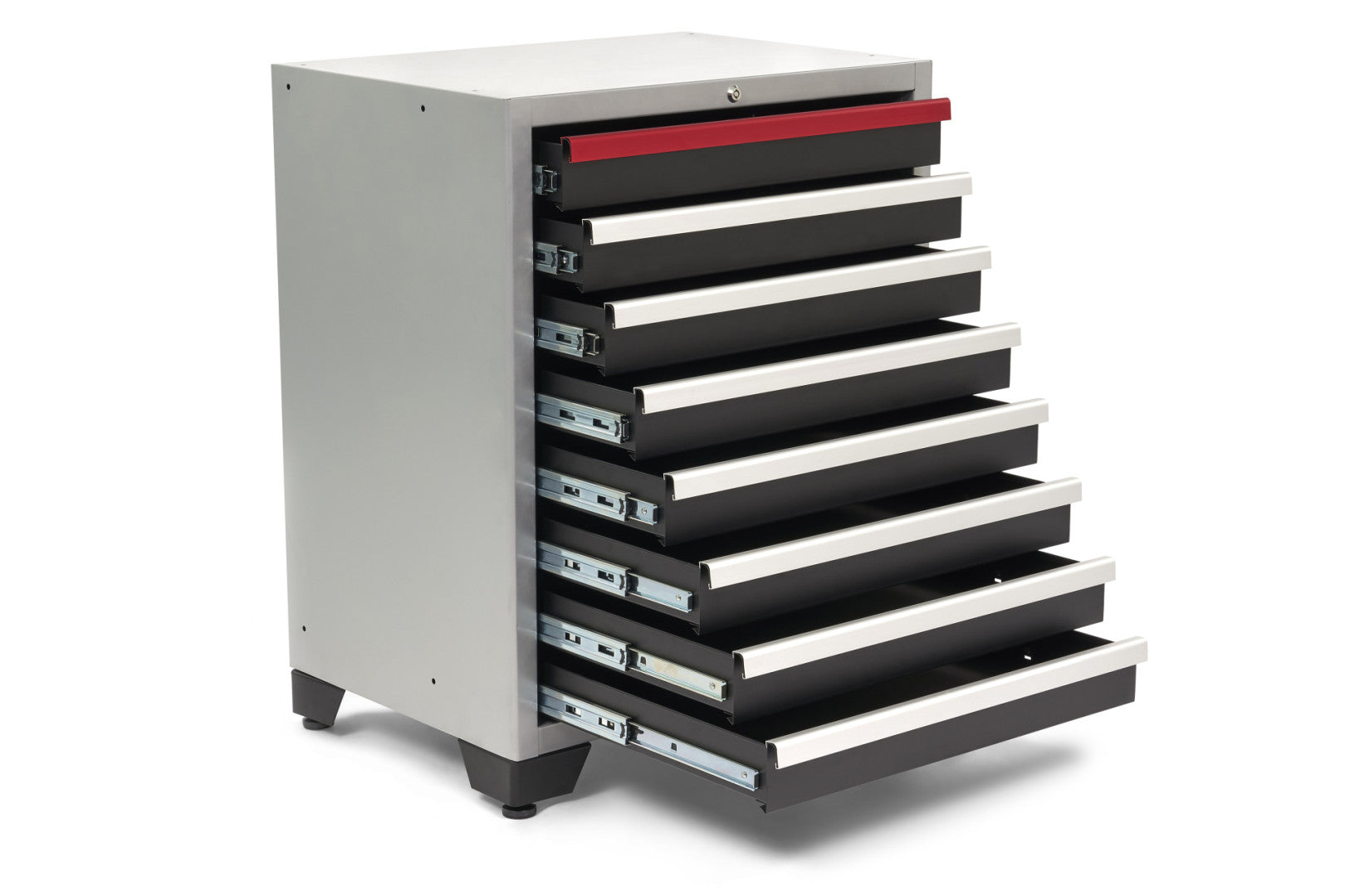 Dielenská skrinka s 8 zásuvkami - šuflíkmi