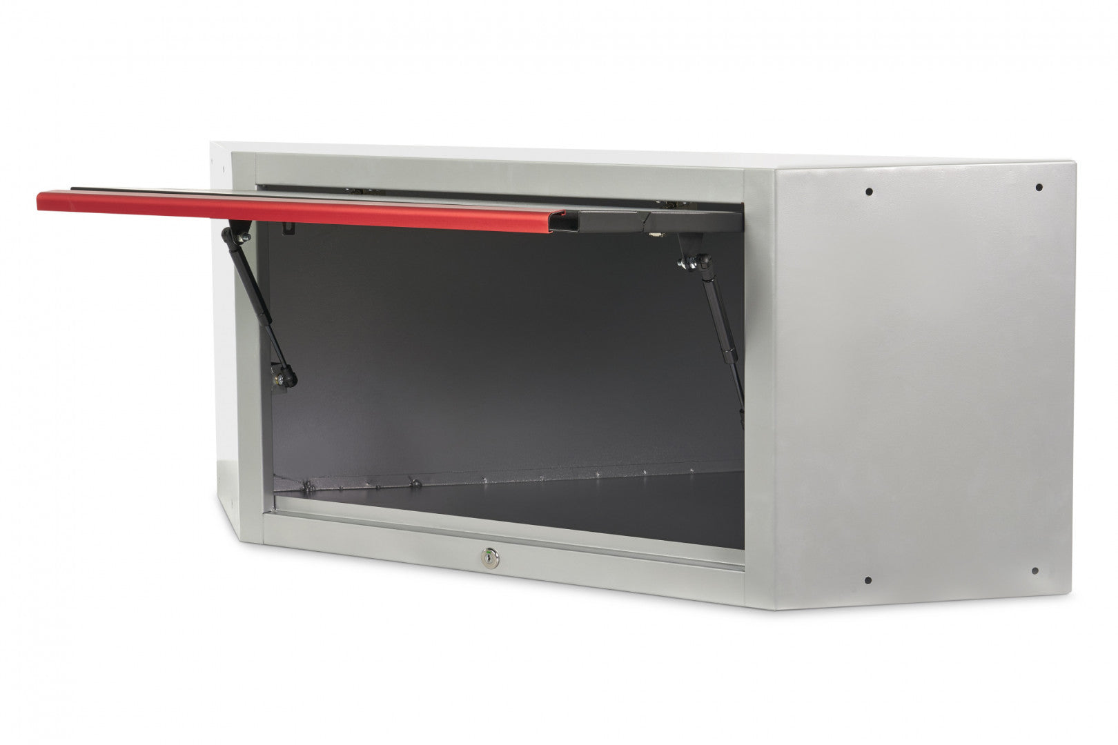 Závesný rohový korpus na stenu pre dielňu/servis