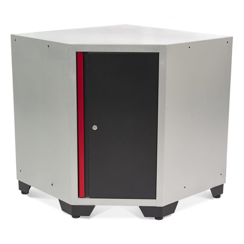 Rohová dielenská skrinka