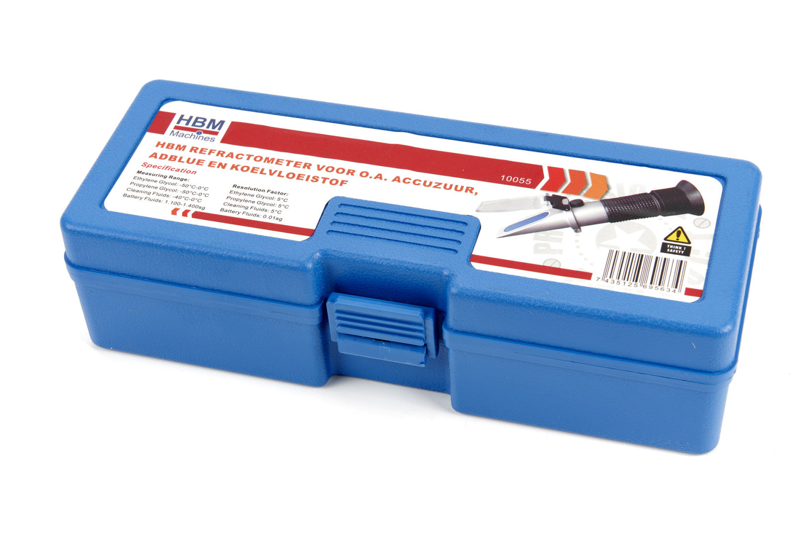 Refraktometer na batériovú kyselinu, AdBlue, nemrznúcu zmes HBM