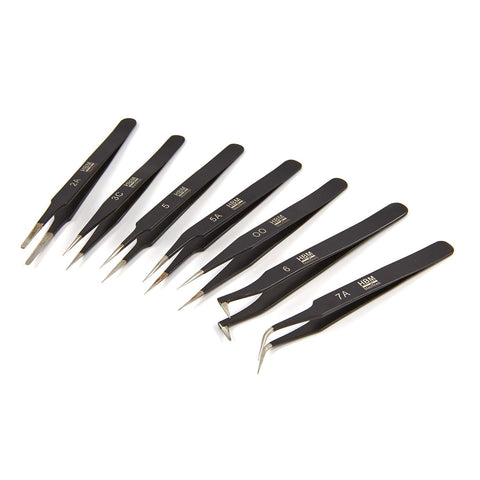 Súprava antimagnetických pinziet 7 kusov hbm