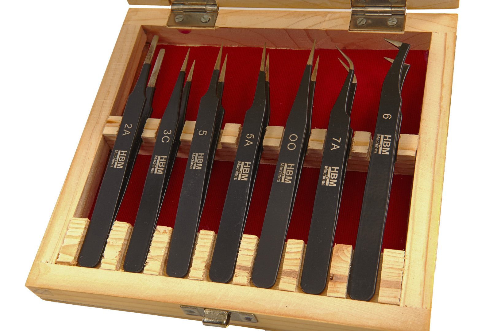 Súprava antimagnetických pinziet 7 kusov hbm