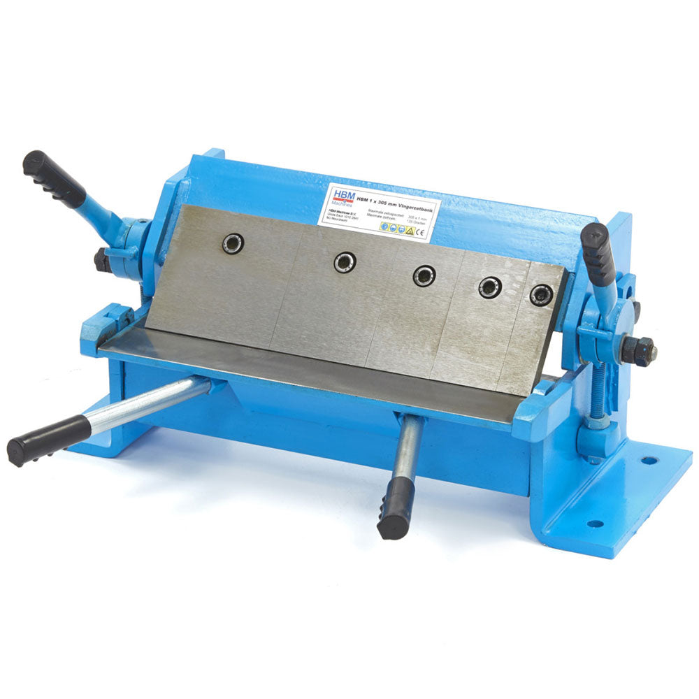 Segmentová manuálna ohýbačka plechu 1 x 305 mm hbm