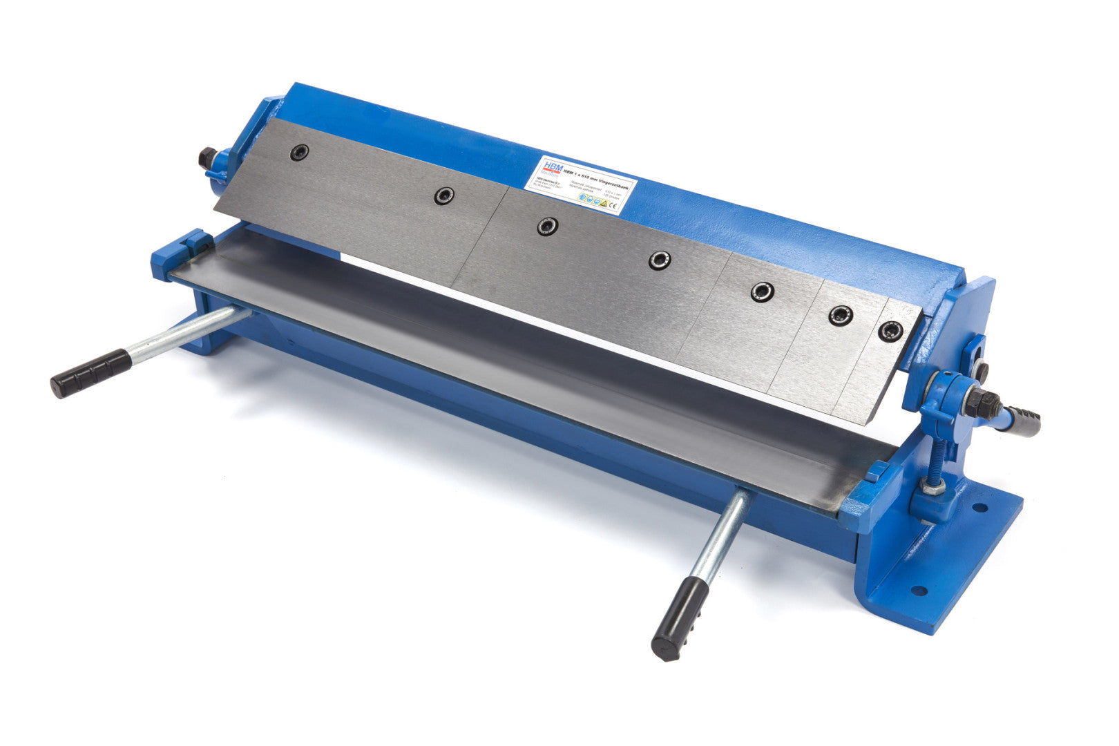 Segmentová manuálna ohýbačka plechu 1 x 610 mm hbm