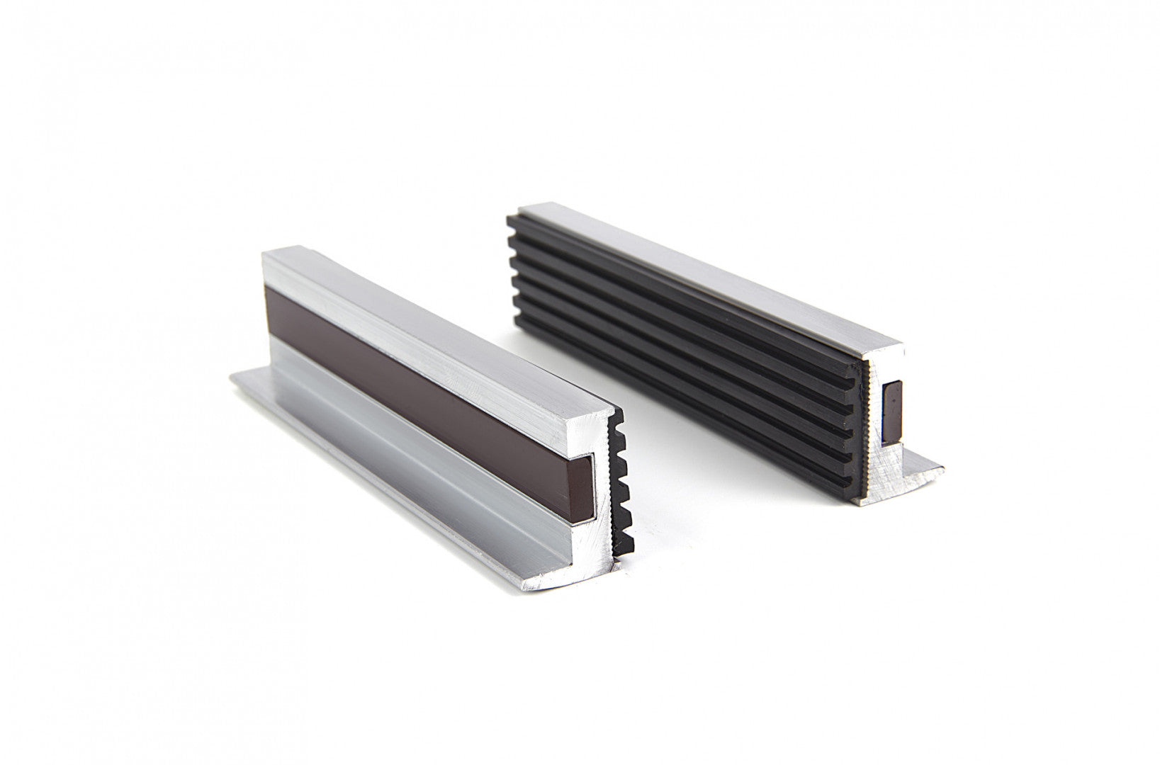 Sada hliníkových čeľustí pre zverák s gumovou ochranou 100 mm