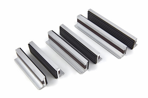 Sada hliníkových čeľustí pre zverák s gumovou ochranou 150 mm