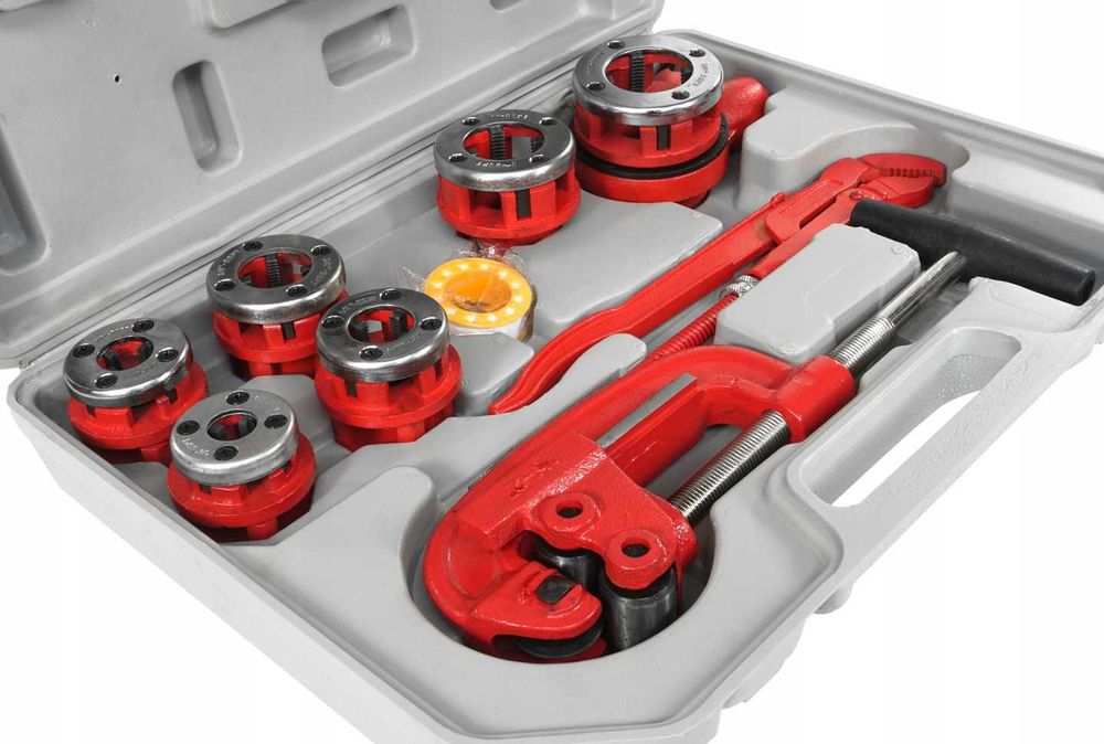 Súprava závitníkov na rúry 1/4" – 1-1/4"