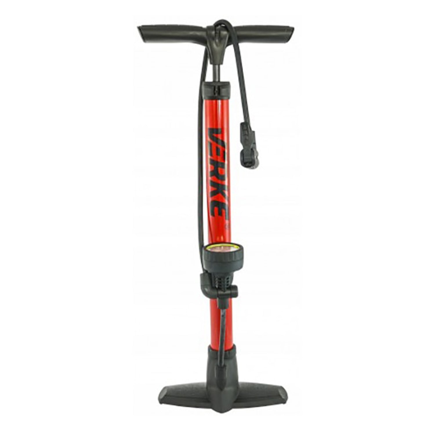 Ručná pumpa s manometrom na hustenie pneumatík