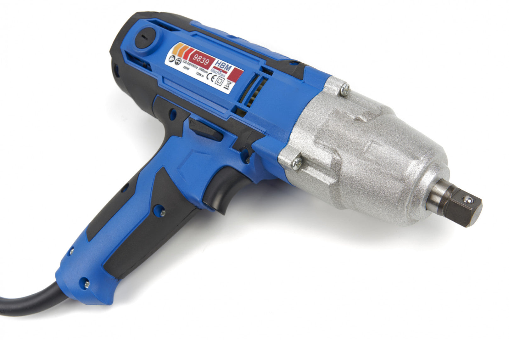 Súprava elektrického rázového uťahovača 320mm, s nadstavcami 17 - 22mm HBM