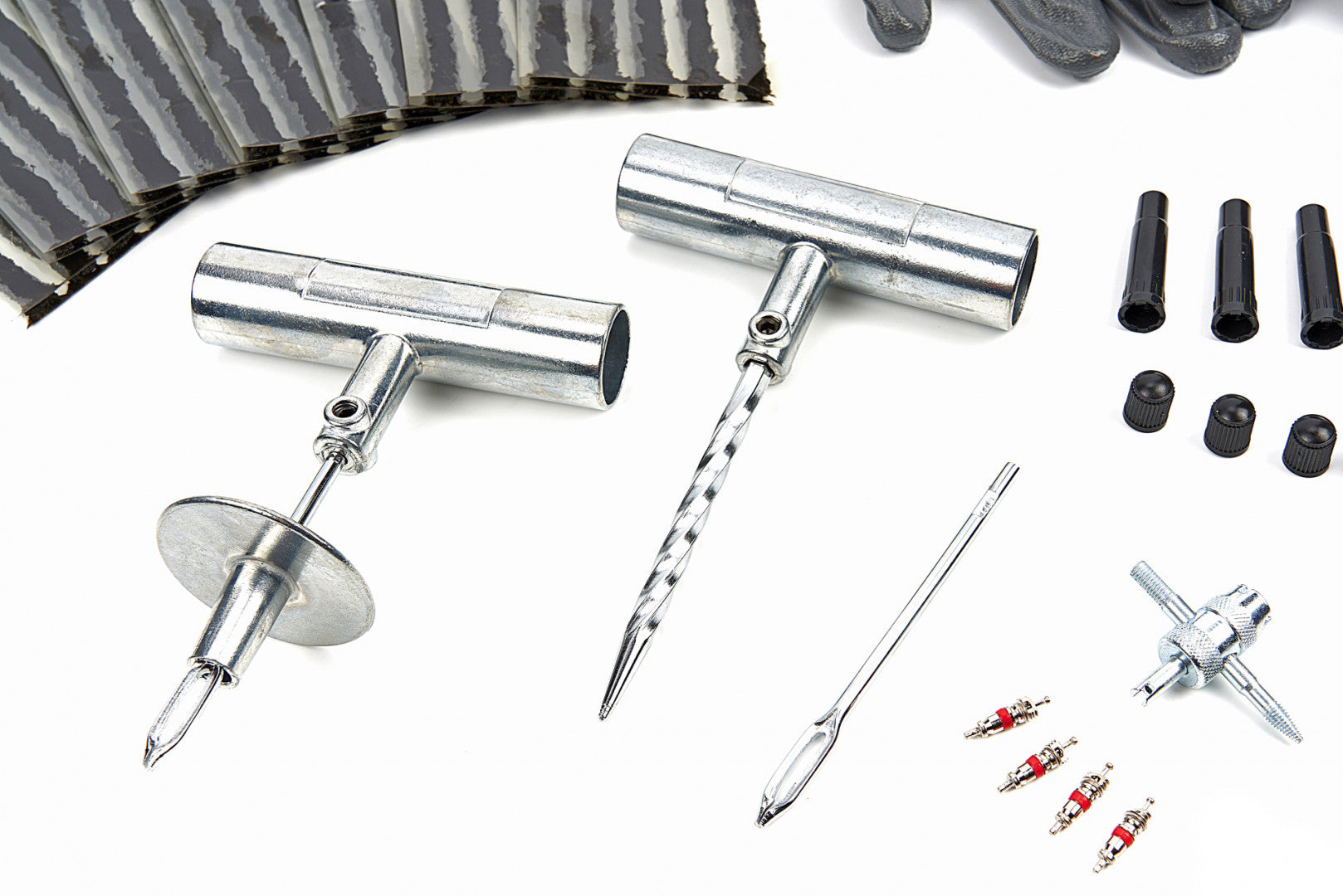 Súprava na opravu pneumatík 64 kusov hbm