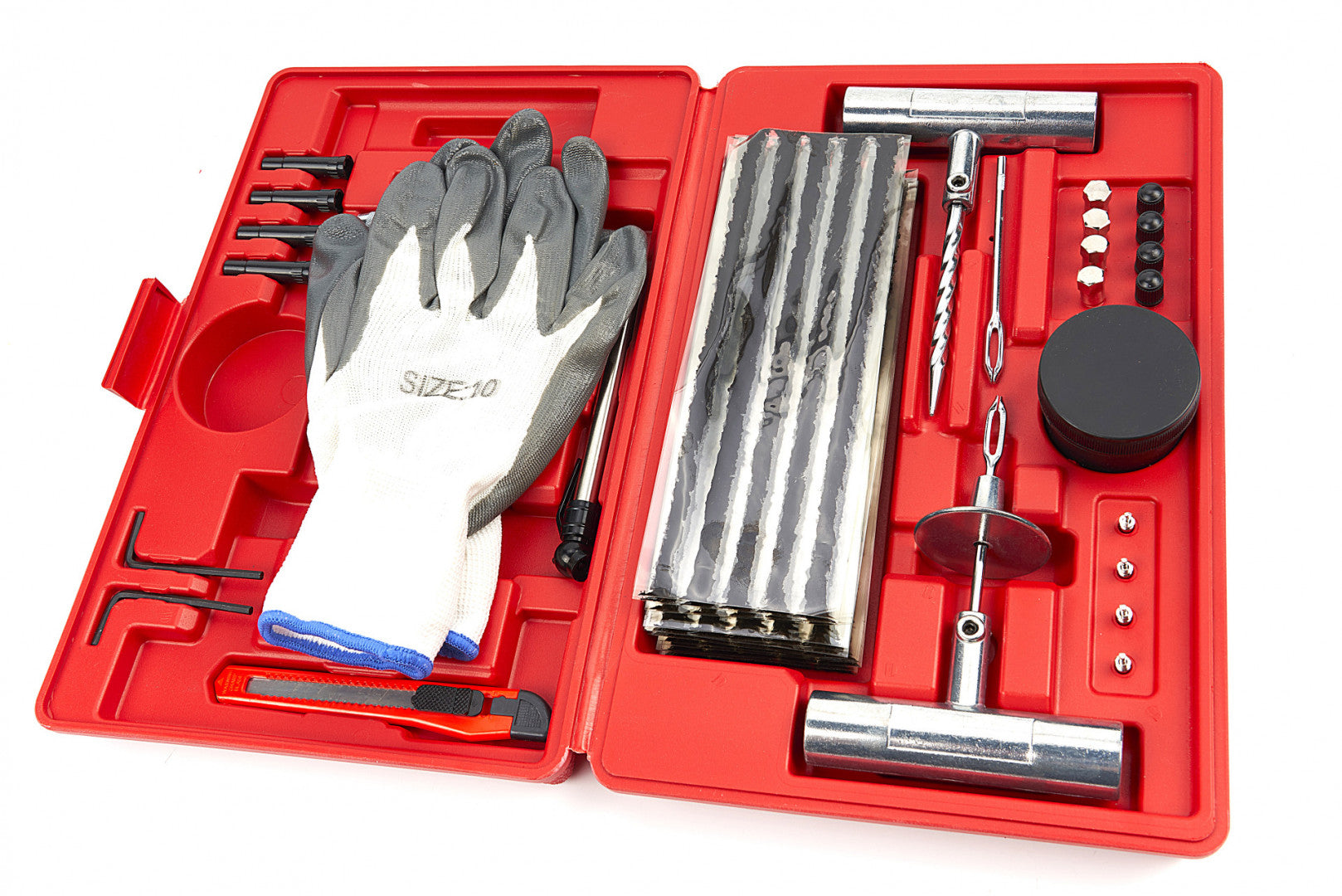 Súprava na opravu pneumatík 64 kusov hbm