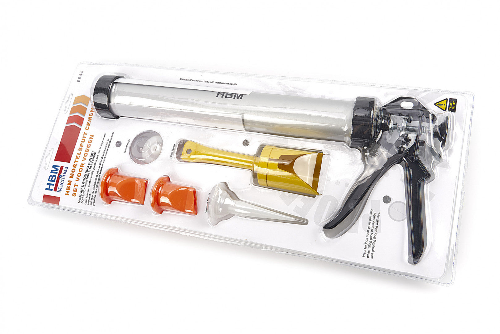 Pištoľ - aplikátor na maltu, omietky, lepidlo, tmel