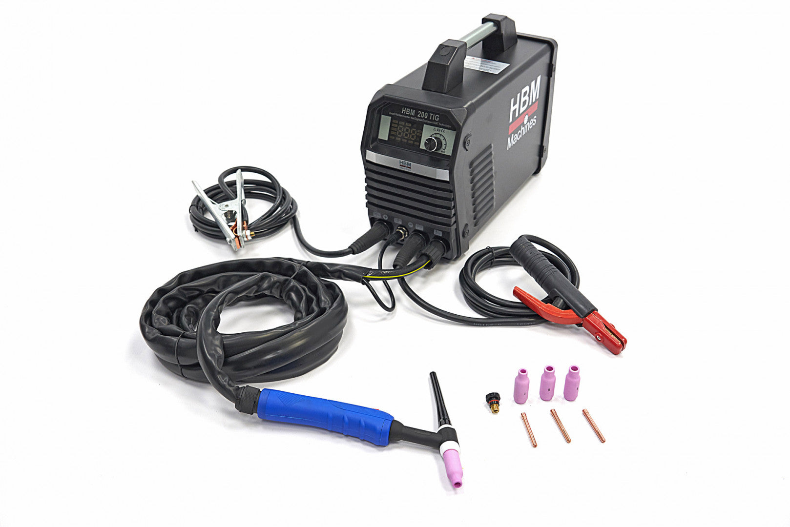 Zvárací invertor s digitálnym displejom TIG IGBT 200MAX HBM