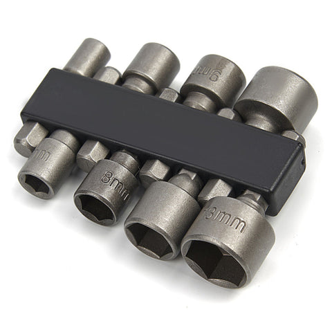 Sada nástrčných kľúčov s uchytením do vŕtačky 5-13 mm hbm