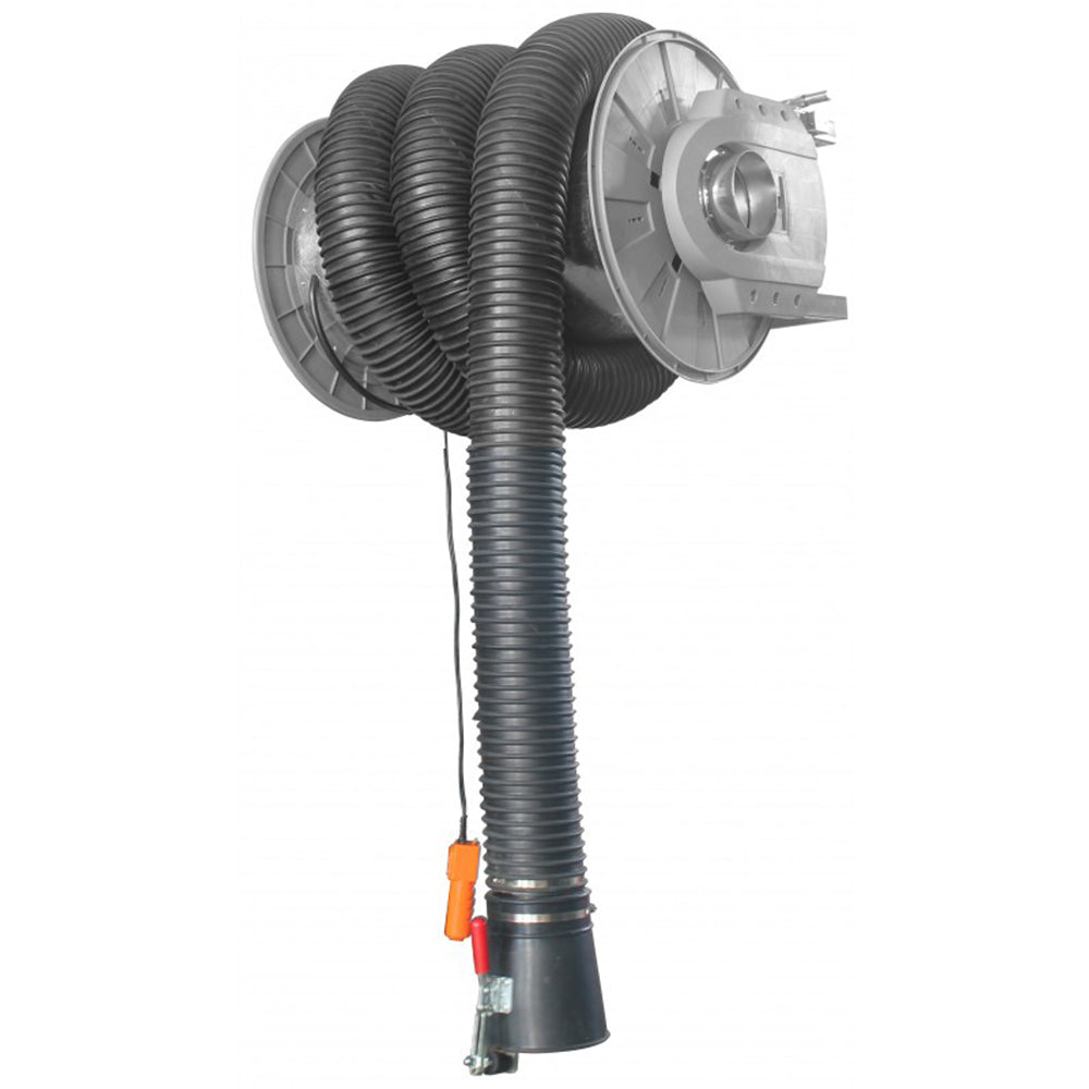 Navíjací bubon na výfukové plyny bez ventilátora Pro s elektrickým pohonom 8m 100mm