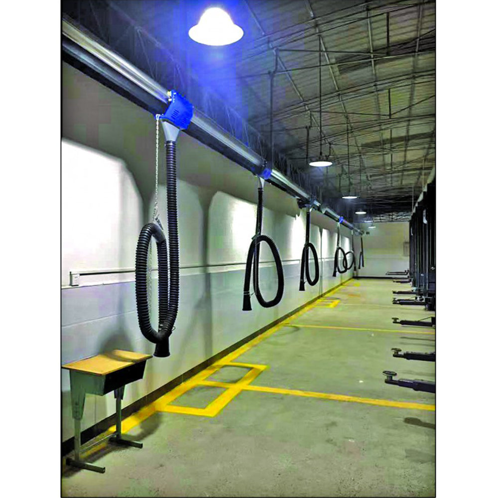 Hliníková koľajnica - lišta s tesnením 4m