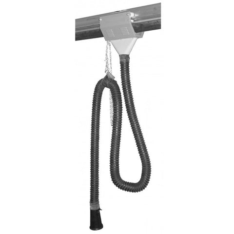 Odsávač výfukových plynov pre hliníkovú koľajnicu 4m