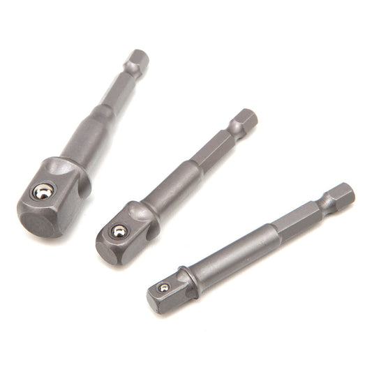 Sada nástrčných kľúčov s uchytením do vŕtačky 3 kusy hbm
