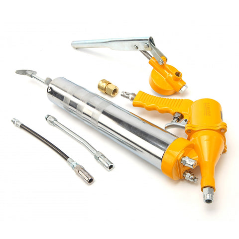 Pneumatická ručná mazacia pištoľ - maznica, 5 dielna sada HBM Machines Holandsko