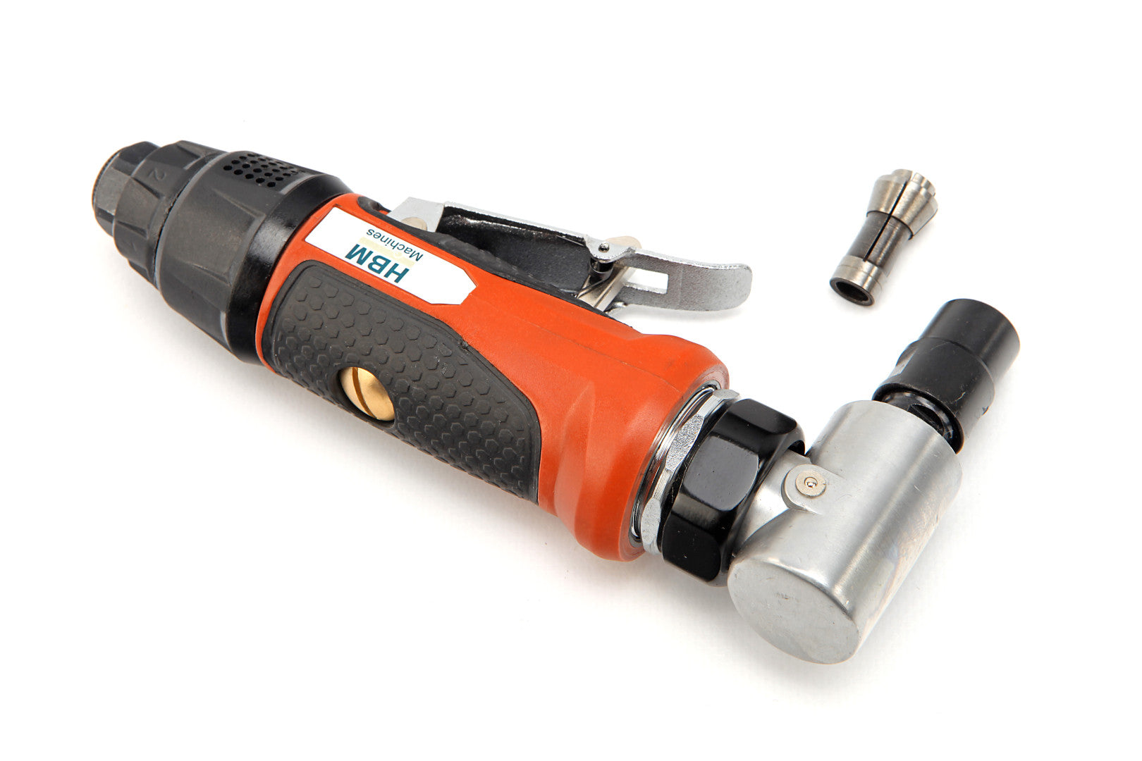 Pneumatická uhlová brúska s nastaviteľnými otáčkami HBM