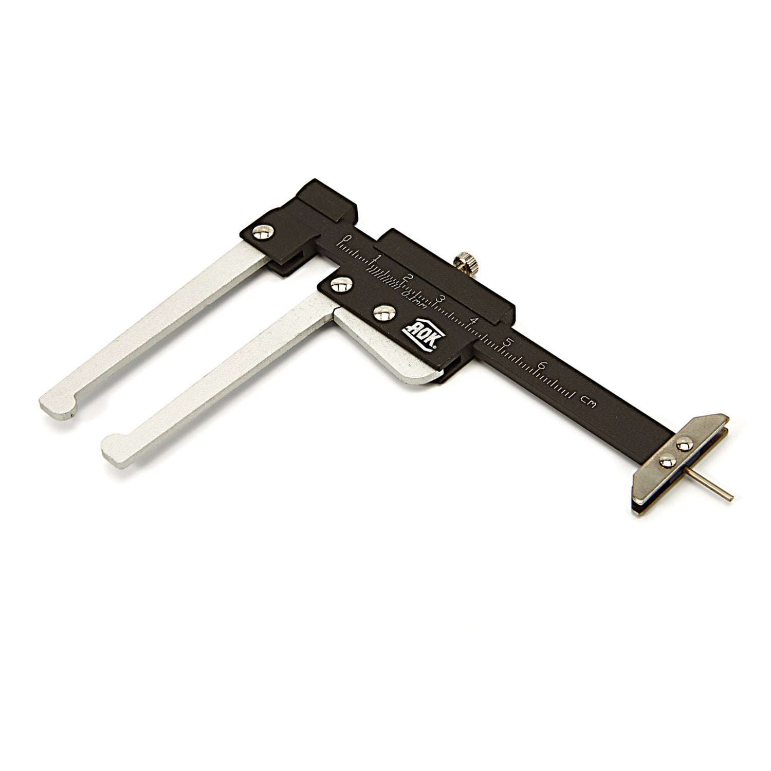 Zariadenie na meranie hrúbky brzdového kotúča a hĺbky dezénu pneumatiky