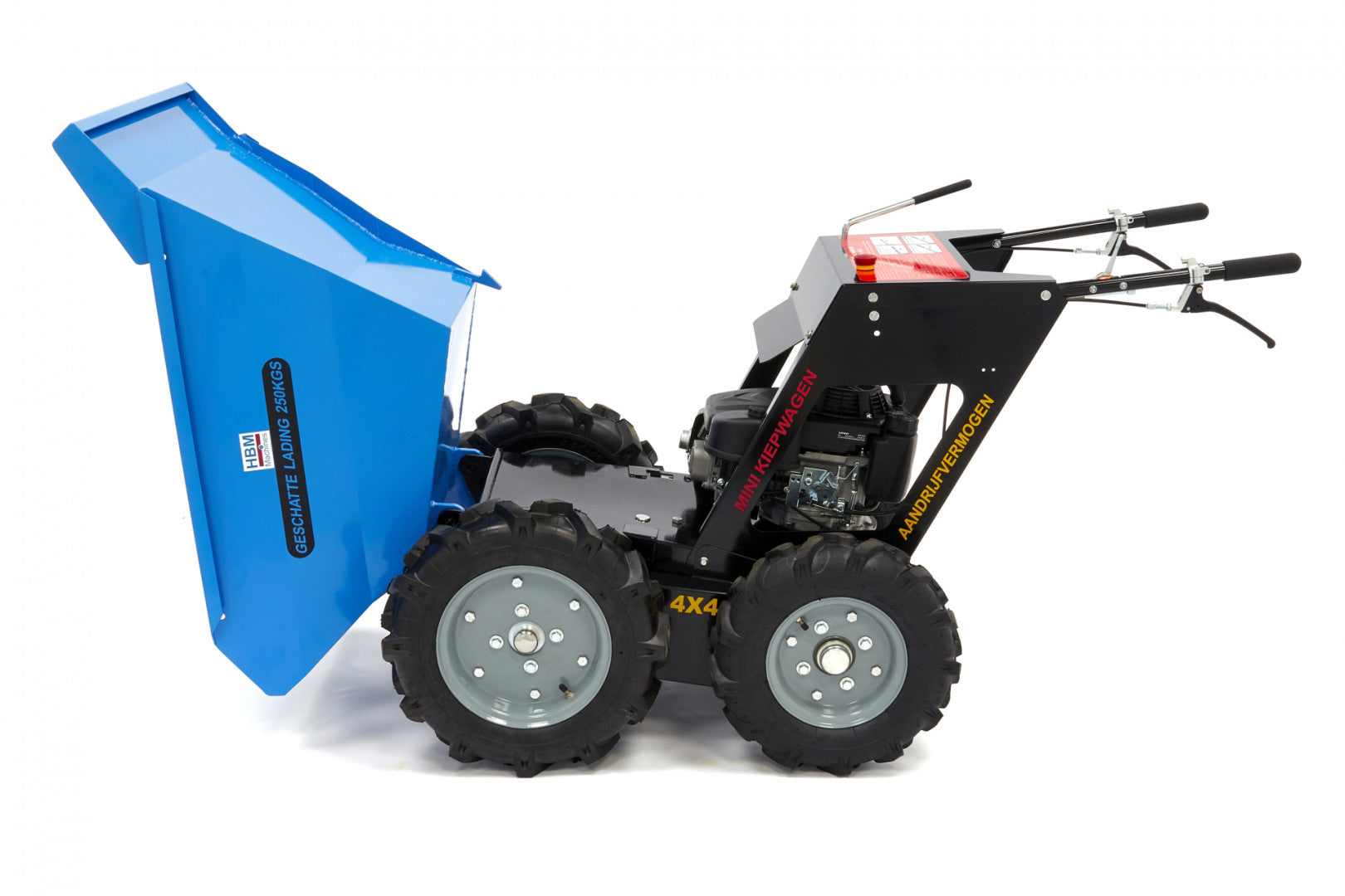 Mini dumper - výklopný vozík 250kg 6,5hp 196cm3 HBM