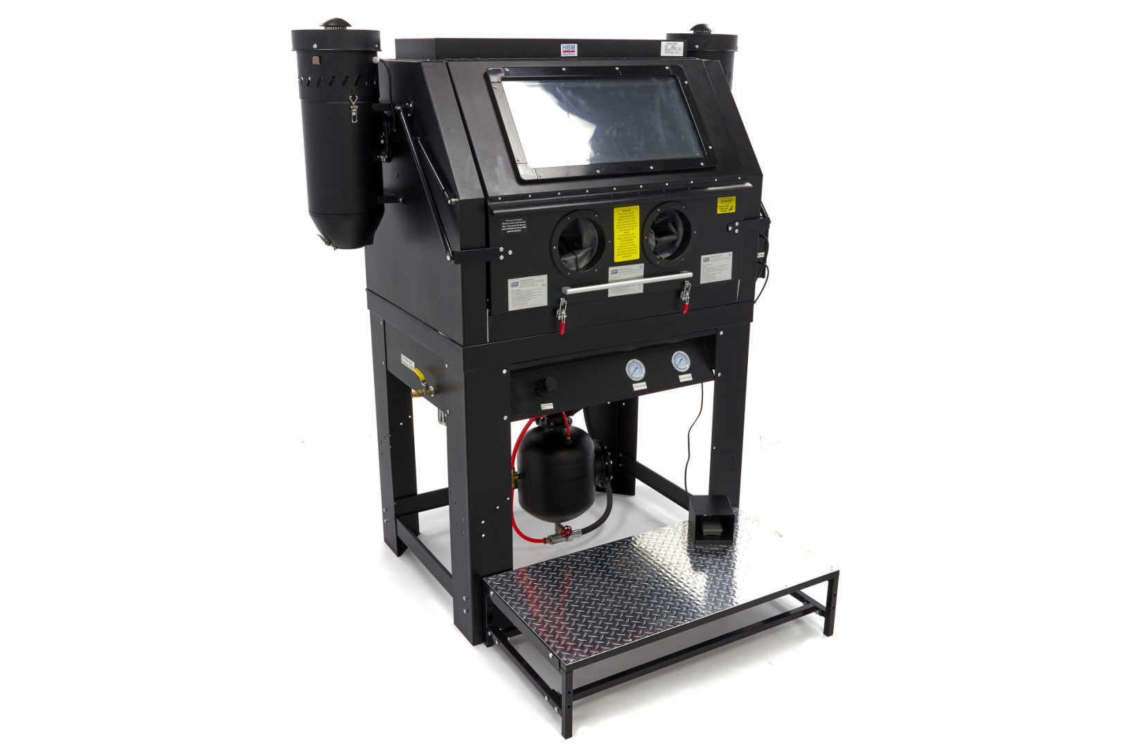 Pieskovacia kabína - box s vákuom a 2 odsávačmi SBC 990